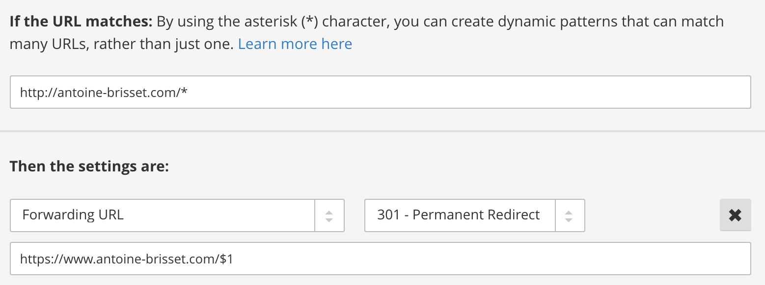 Page rule Cloudflare